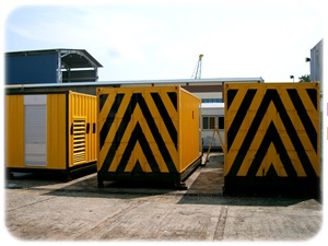 Equipment & Underground Cabling Container