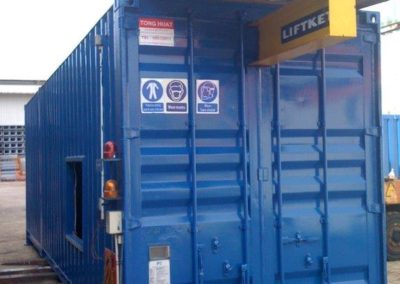 Customized – Sandblast Container