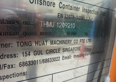 Offshore Container – CSC Plate
