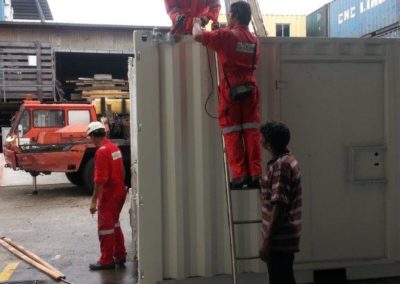 Offshore Container – MPI & EDDY TEST